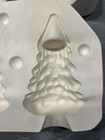 Clay Magic Ceramic Slip Mold 1832 Two Christmas Tree Dripper Oil Lamps