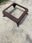 Antique Cast Iron Wood Stove Base Frame Stamped 514 614 Parts Repair