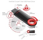 Lot 10 X Sandisk 16gb Cruzer Dial Usb Flash Memory Pen Drive Sdcz57-016g 16 Gb