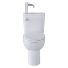 17  Tall Two Piece 3-in-1 Faucet Toilet With Sink For Small Bathrooms 1 28 Gpf