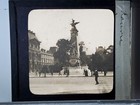 Louvre  paris  France   C1890 s Magic Lantern Glass Slide