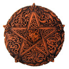Small Celtic Knotwork Pentacle Plaque Dryad Design Wicca Wiccan Pagan Pentagram