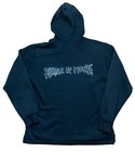 Vintage Cradle Of Filth Hoodie Sweatshirt Rare Y2k Over Print Black Mens Size L