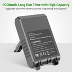 9000mah 21 6v Replacement Battery For Dyson V7 Sv11 Animal V7 Extra V7 Trigger
