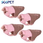 4pcs Pet Dog Vest Jacket Warm Waterproof Clothes Winter Padded Coat Small large