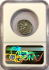 49-44 Bc Julius Caesar Elephant Ancient Roman Silver Denarius Ngc Choice F Fine