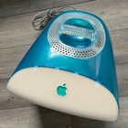 Vintage 1999 Apple Imac G3 Blueberry Desktop Computer Pc M5521 Tested Read