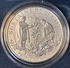2020 P Us Mint mayflower 400th Anniversary Reverse Proof Silver Medal  W box   