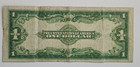 1923  1 Silver Certificate Large Note Fr  237 - Speelman   White  Z71666947d