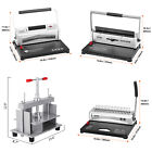 Vevor Coil Spiral Binding Machine Manual Book Maker 34 21 46 Holes Letter