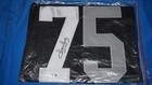 Howie Long  75 Autographed Custom Black Jersey - Beckett Witness Certified
