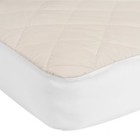 Sealy Quilted Crib Mattress Pad With Organic Cotton Top