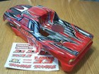 Fits Traxxas 4907 3 3 T-maxx Red Silver Black Painted Body With Decal 49077-3