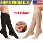 Mens Compression Medical Pressure Socks Support Hose Blood Circulation Socks
