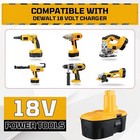 2 Pack 18v For Dewalt 18 Volt Xrp Dc9096 Dc9098 Ni-mh 7 0ah Battery Dc9099
