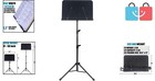 Child-friendly Adjustable Music Stand - Lightweight   Portable With Carry Bag