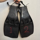 Scubapro Made In Usa  Jet Fins For Scuba Diving Size Xl Black Xlarge  Jetfin E6
