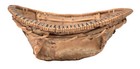 Athabascan Oval Birch Bark Basket   Ca  1890  Size 2 375  H X 5 625  L X 4 75  W