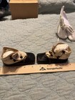 Antique Early 1900   s Baby Shoes 4    L Antique Vintage Doll Shoes 3 Pairs Lot