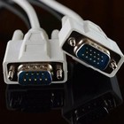 1 35m Rs232 Db9 9 Pin Male To Vga Video 15 Pin Male Cable Computer Wire Adapter