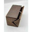 Antique Singer Sewing Wood Puzzle Box  Some Attachments Cottagecore Decor Rustic