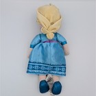 Disney Store Frozen Elsa Plush Doll Young Elsa Blue Dress 14 Inch Plushie