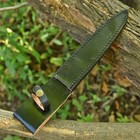 Leather Sheath For Straight Fixed Blade Knife Up To 6 5   blade Double Edge Dagger