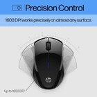 Hp X3000 G2 Wireless Mouse - Ambidextrous 3-button Control    Scroll Wheel Multi