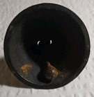 Japanese Furin Wind Bell Cast Iron Mt  Fuji Fujisan Made In Japan Etched 1956