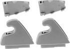 Interior Sun Visor Hook Clips Bracket Sunvisor Retainer Clips Auto Sunvisor Clip