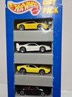 Vintage 1993 Hot Wheels Ferrari 5 Car Gift Pack Unopened Pearl White F40 Gto 