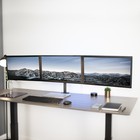 Vivo Triple Monitor Adjustable Mount Articulating Stand For 3 Screens Up To 24 