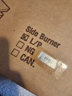 Weber Genesis Side Burner Carton F L p - New open Box