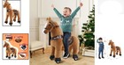 Safe   Comfortable 30 1 Inch Rocking Horse Toy - Battery-free Fun For Kids