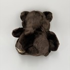 Vtg Tb Toy Dan Dee Collectors Choice Brown Teddy Bear W  Gold Bow Plush