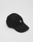 Polo Ralph Lauren Cotton Classic Baseball Ball Cap- Hat  Black White Logo