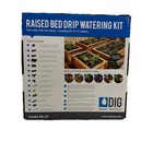 Dig Raised Bed Drip Watering Kit Model Ml50 Complete One Box Irrigation Kit
