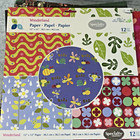 Mixed Lot Of Vintage 12x12 Scrapbook   Premium Paper - Used   New - 11 Lbs