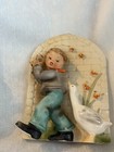 Pair Of Vintage Plaques Erich Steuffer S8399  Made In Japan