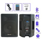 2-way 15   Active Bluetooth Speaker Pa Powered Karaoke Audio Speaker W  Tws Sd