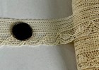Yardage Antique Trim Valenciennes Insertion Lace Edging 10 Yards A17