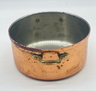 Vtg Tagus Copper Pot With Brass Handles Cookware 5    X 2 5    Made In Portugal