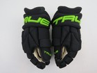 New True Nhl Pro Stock Dallas Stars Neon Green Hockey Gloves Senior Size 13 