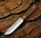 Old Hickory Hunting Fixed Knife 5 5  Full Tang Carbon Steel Blade Wood Handle