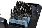 29 Pcs Hss 6542 1 16  To 1 2  By 64ths 135   Jobber Drill Set High Speed Steel P 