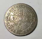 1679 England Charles Ii Half Crown Tricesimo Primo Decent Grade Coin