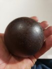 Civil War Cannonball 3  Dia 3lb 15oz Cannon Ball   Shell Fragment Gettysburg