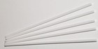5 Pcs 1 4    Diameter 12    Inch Long White Acrylic Plexiglass Lucite Plastic Rod 