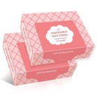 Disposable Face Towels Makeup Remover Wipes Sensitive Skin Travel 20 Count New