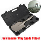 Jack Hammer Clay Spade Shovel Chisel Bit 1 18inch Demolition Hammer Tool Silver